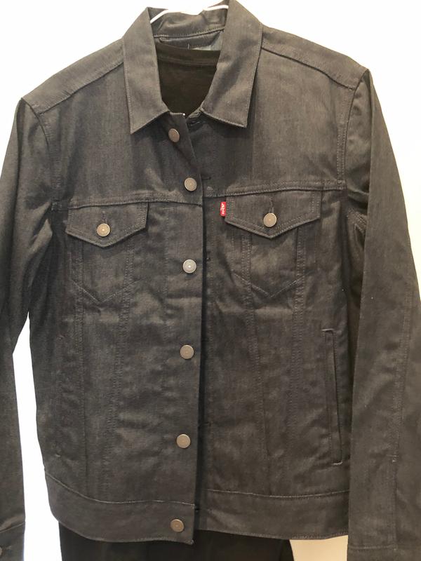 Levi's reflective trucker hot sale jacket