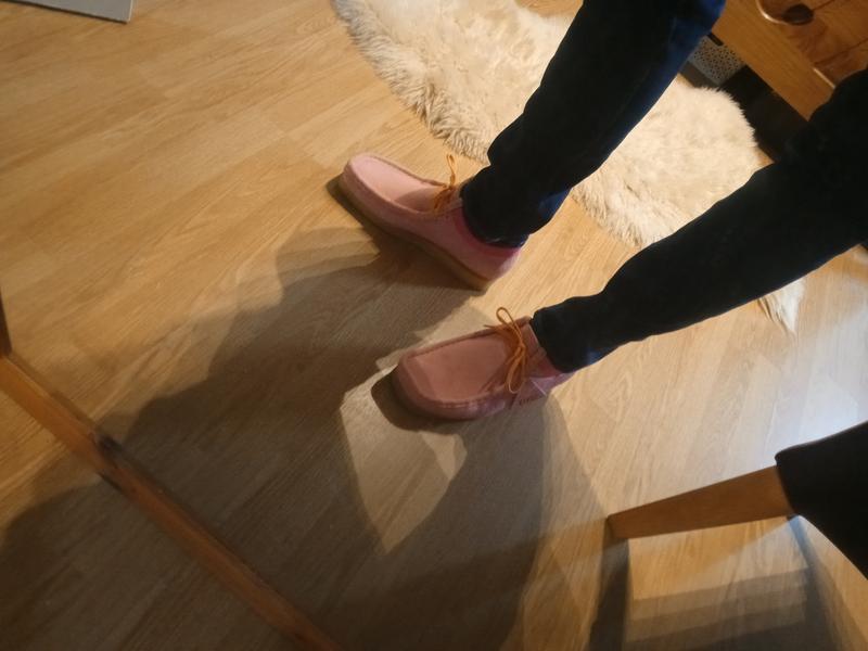 Levi's® X Clarks® Wallabee Shoe - Pink | Levi's® US