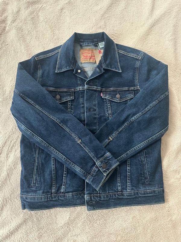 Levi s Men s Standard Fit Denim Trucker Jacket Colusa Marks