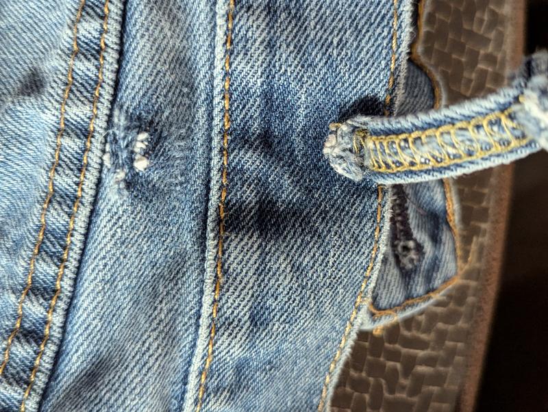 Failed belt loops