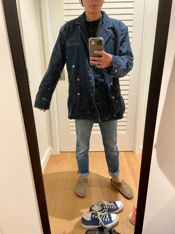 this jacket is quite baggy