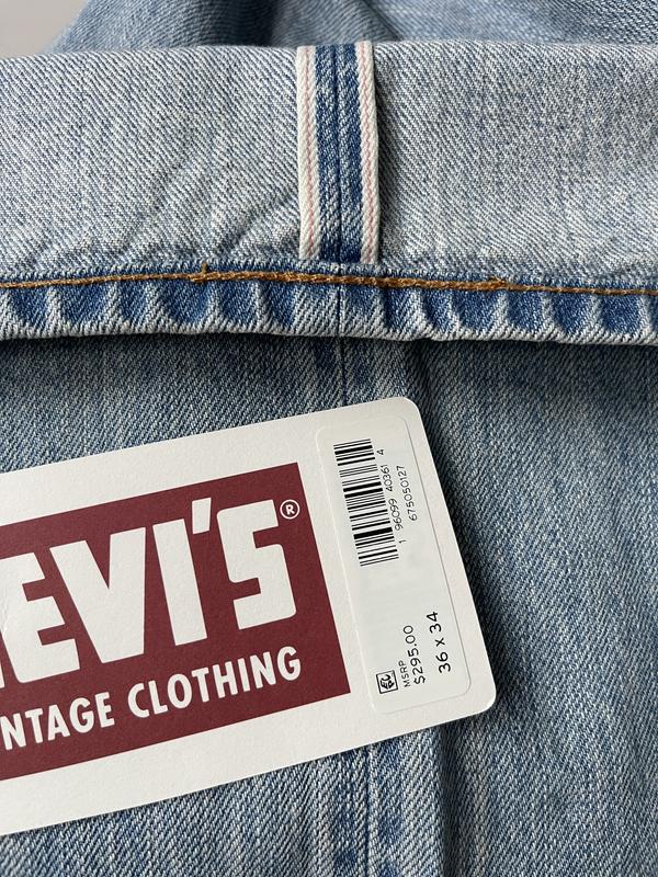 1967 505™ Regular Fit Selvedge Men's Jeans - Light Wash