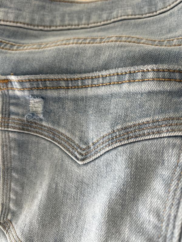 Fraying after one wear and wash