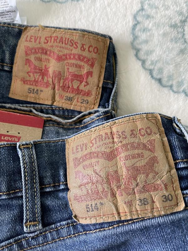 Top is original pair … same tag … but now they are stretch  :(