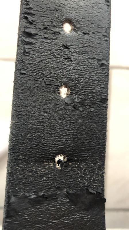 Ceinture endommagée au bout de trois mois