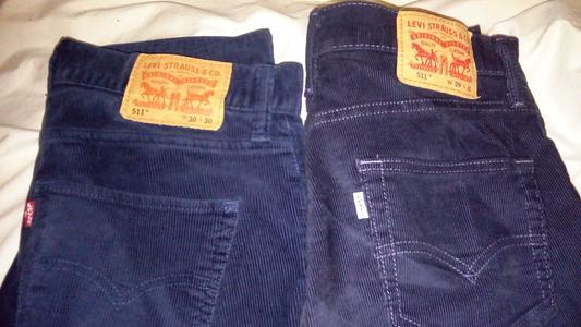 "Classic" Type A (left) and Current Type C (right)