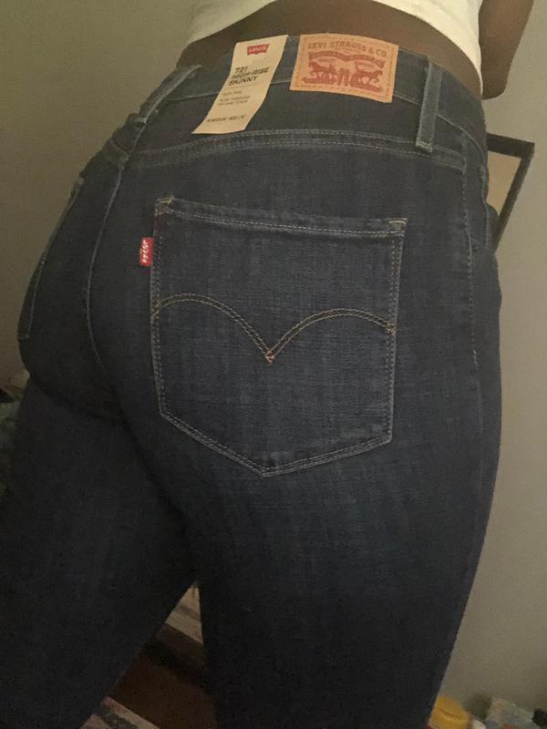 722 Skinny Jeans - Dark Denim wash
