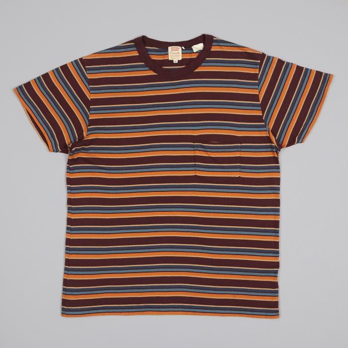 1960's Striped Tee Shirt - Multi-color