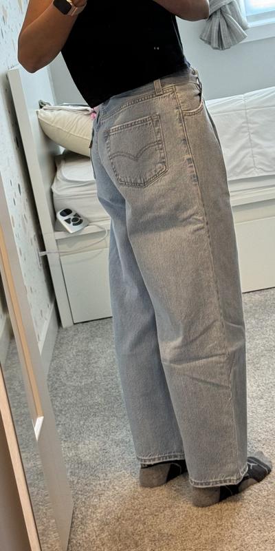 OVERSIZED DENIM PANTS WITH BELT