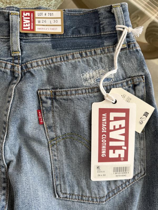 Levi’s patch clearly missing