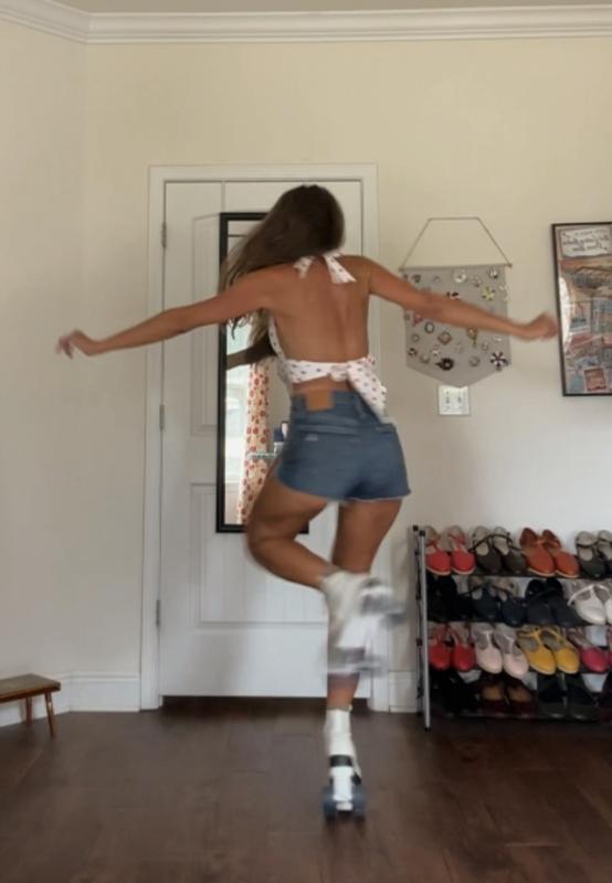 501 Jean shorts in action!