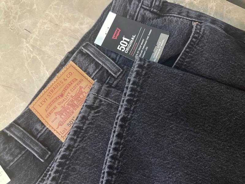 Levis 501 hot sale super black