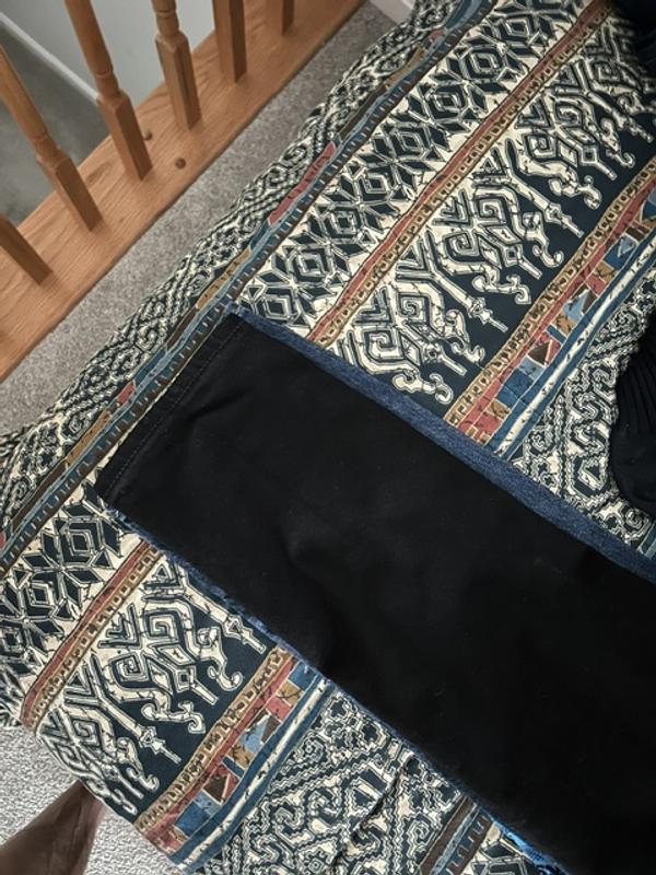 Black jeans old 512.  Blue jeans new wider 512.