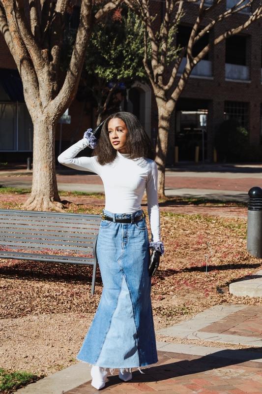 Levi's® Women's Icon Long Skirt - Own It| Levi's SG Levi's® Women's Icon Long Skirt - Own It| Levi's SG