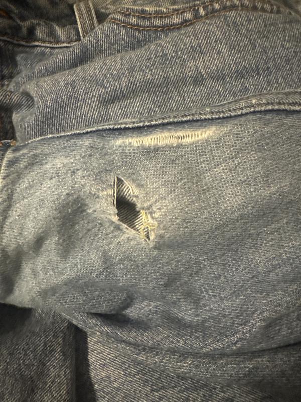 Rips on thighs