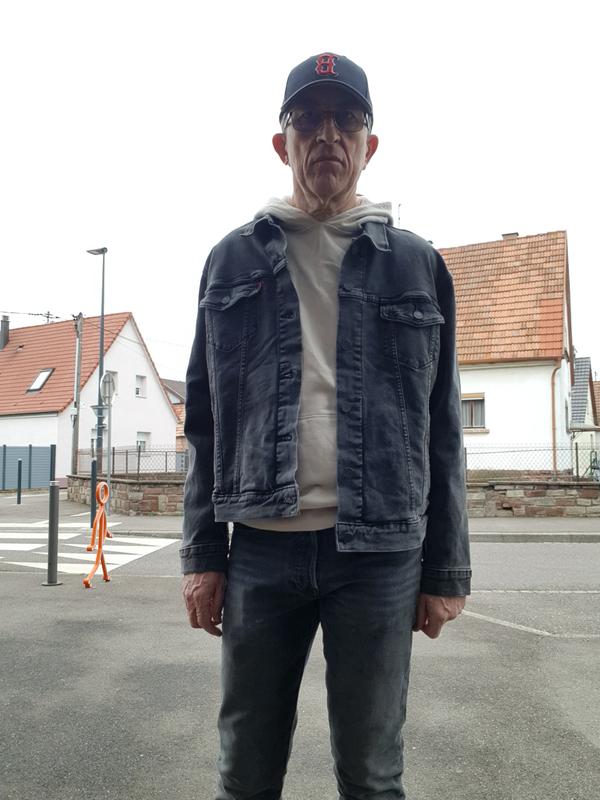blouson levis black