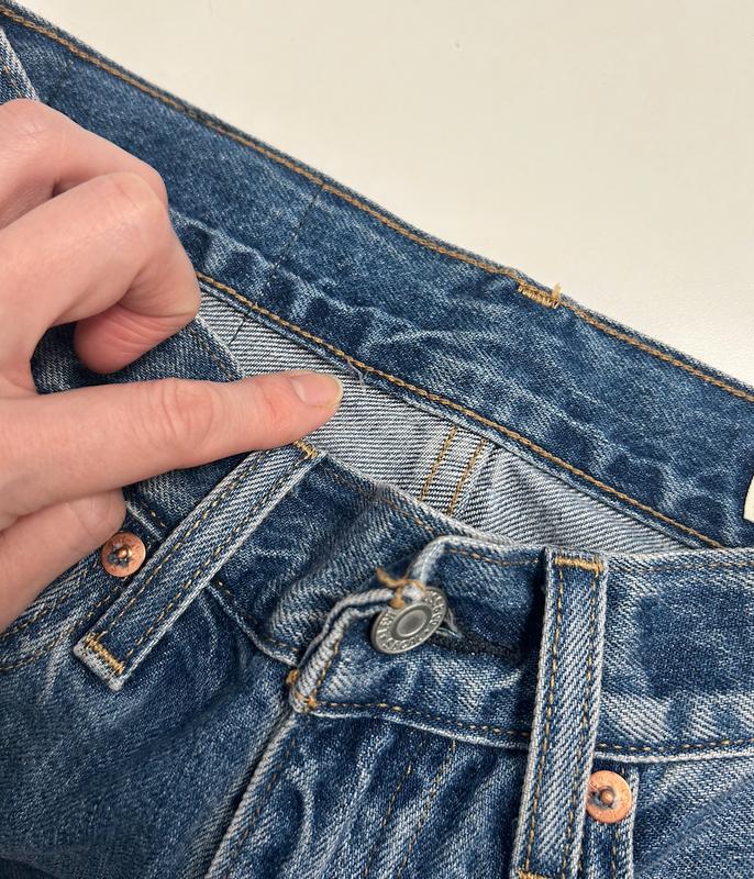 Japanese Selvedge High Rise Boyfriend Women's Jeans - Medium