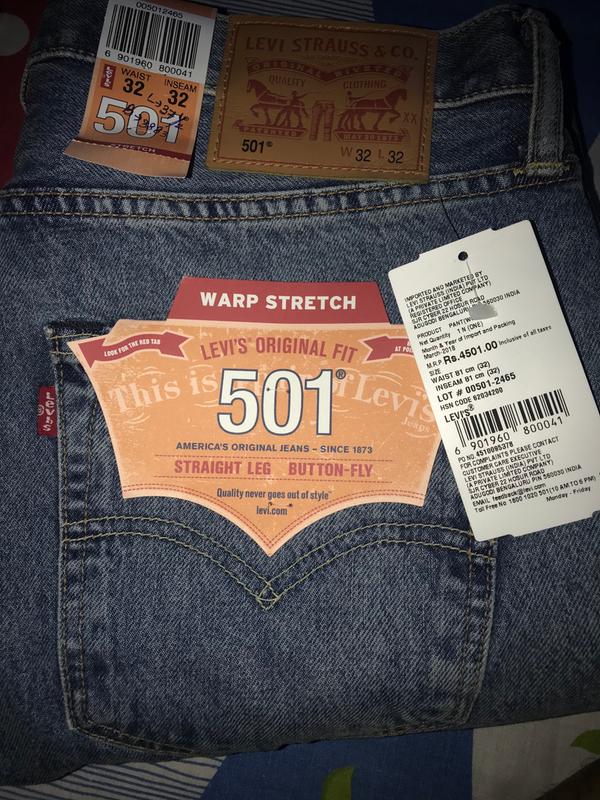 Levis 501 mowhawk warp best sale