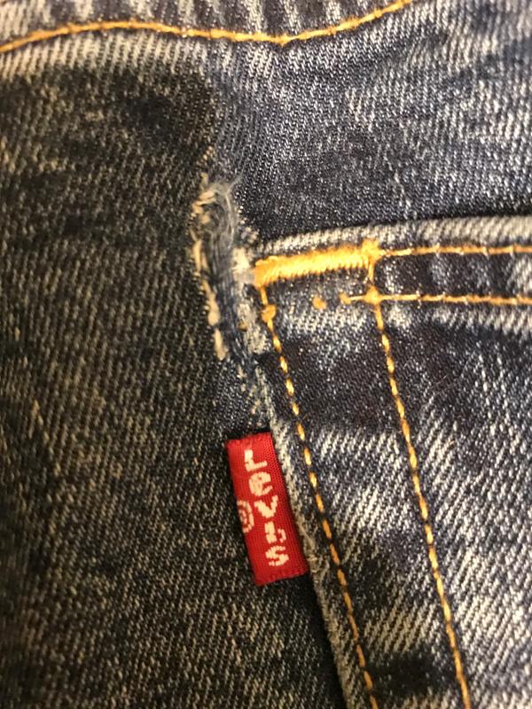 Ripped right on seam