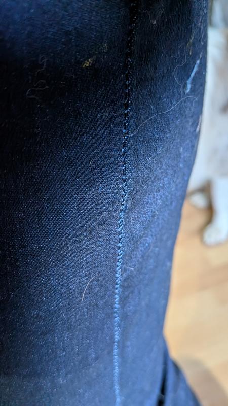 Coutures côtés après une matinée