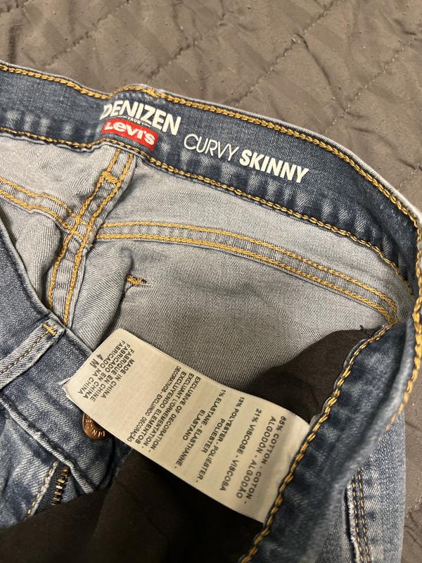 Levis denizen curvy skinny on sale