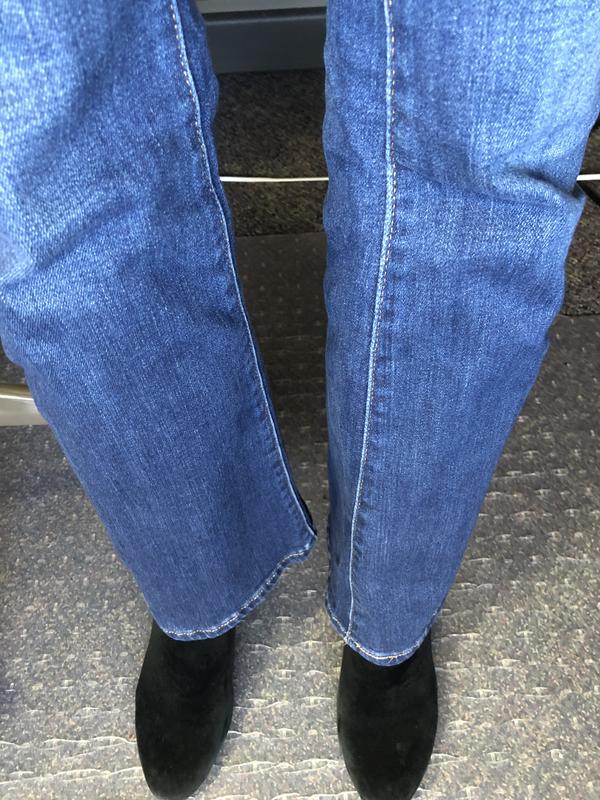My crooked pant leg