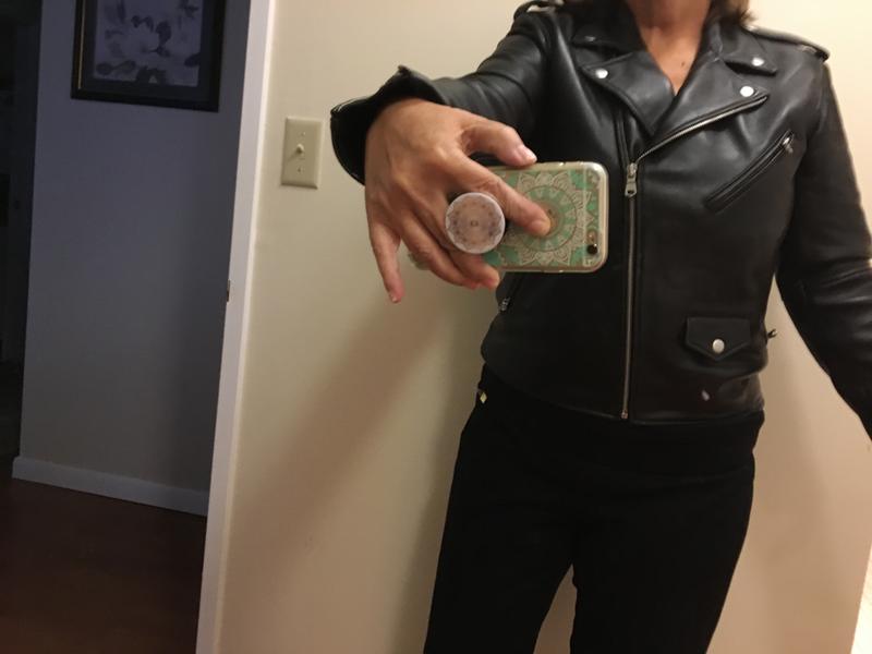 my new jacket..I'll work on taking selfies