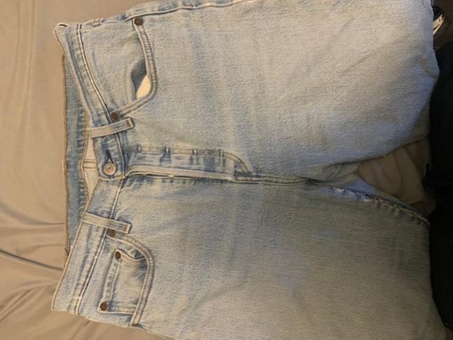 Old jeans, same color