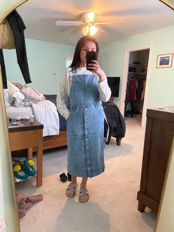 Levi s Women s Tico Cotton Button Front Overalls Dress Macy s