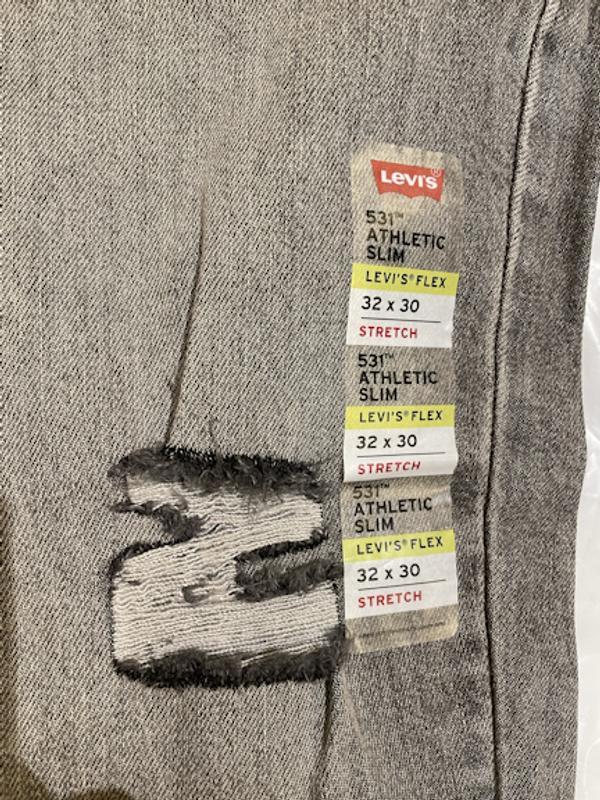 531™ Athletic Slim Levi's® Flex Men's Jeans - Grey