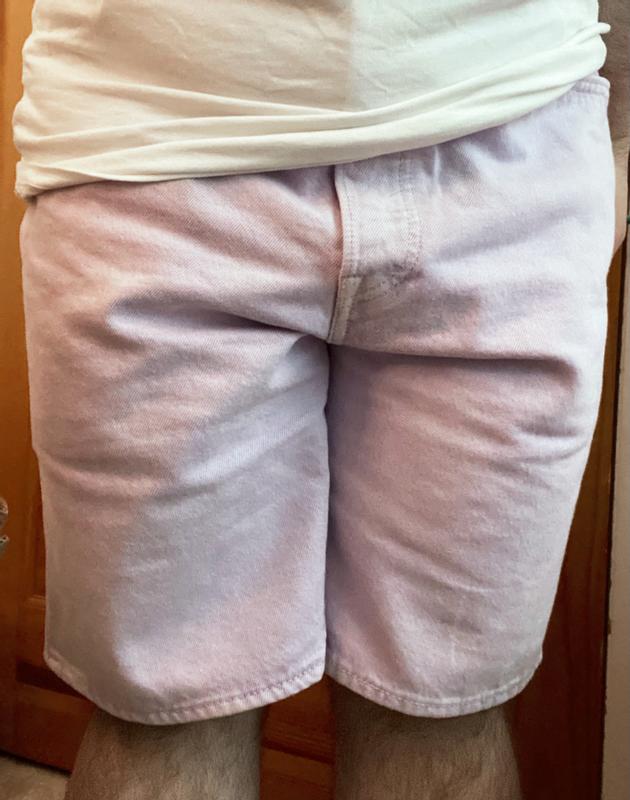 Me wearing the shorts.