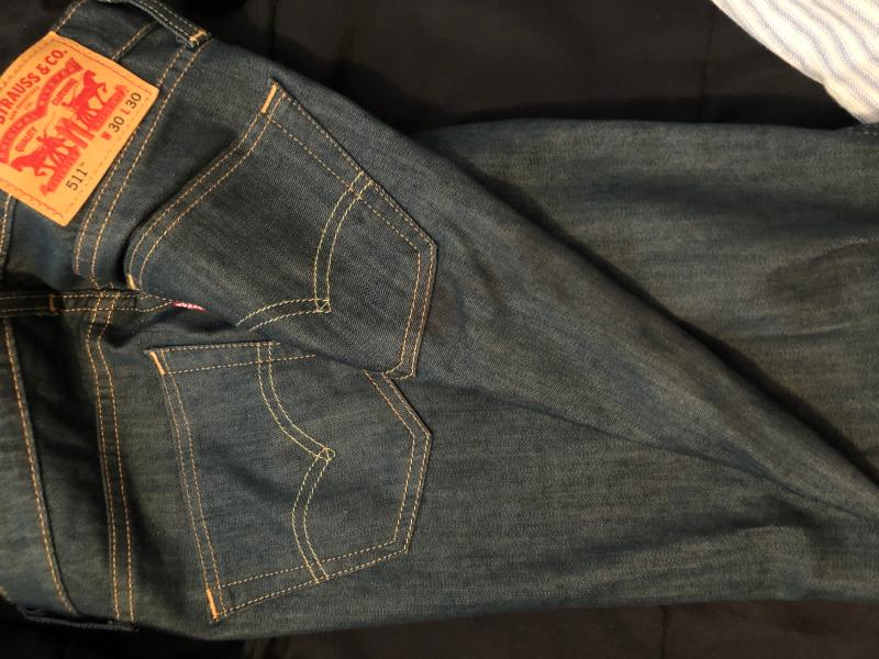 511 Slim Fit Stretch Jeans Dark Wash Levi s CA