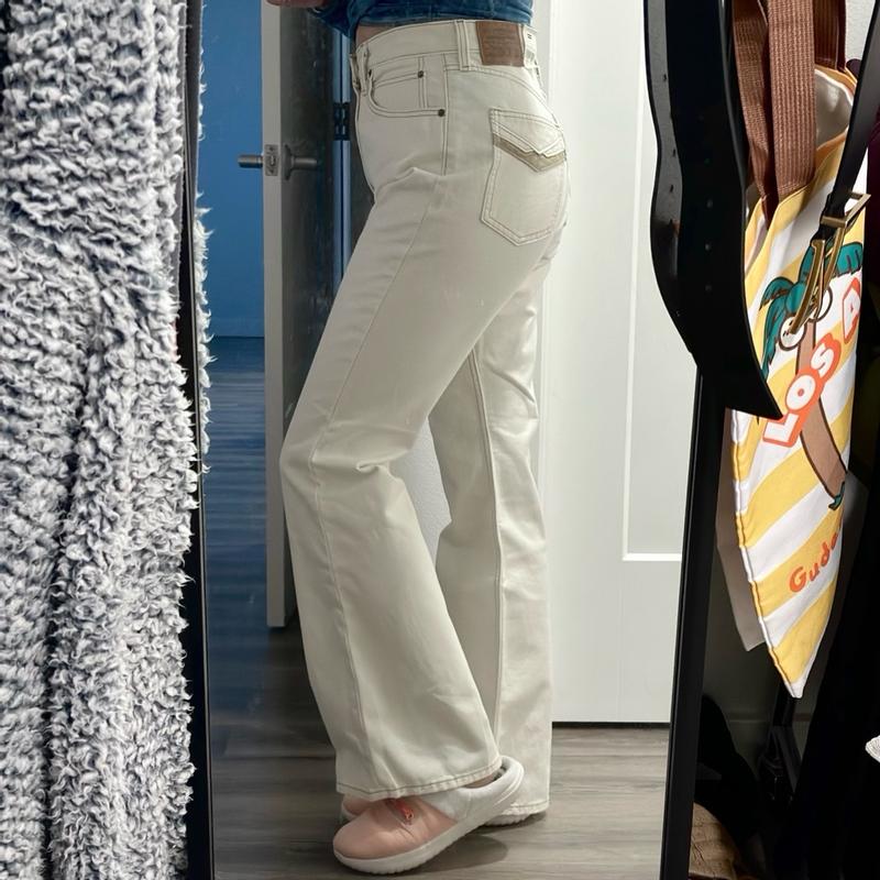 Levi's Vintage Bell Bottom Jeans 1970s Flared Denim Pants High Waist Jeans  White Tab Made in France NOS Size US 27/28 -  Denmark