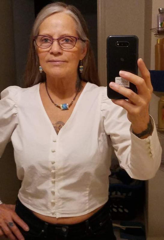 My beautiful new blouse