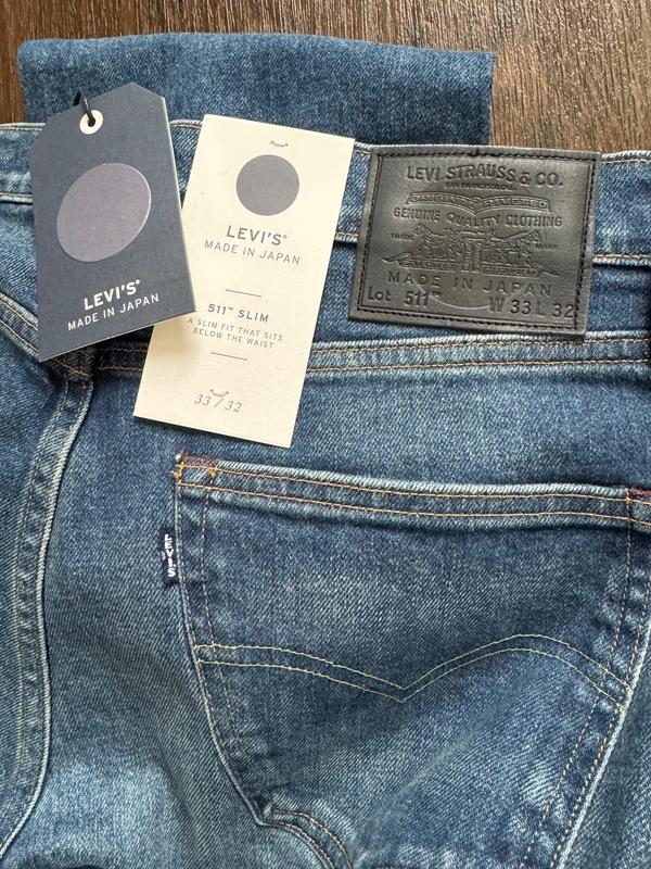 Made In Japan 511™ Slim Fit Selvedge Men's Jeans - Medium Wash | Levi's® US