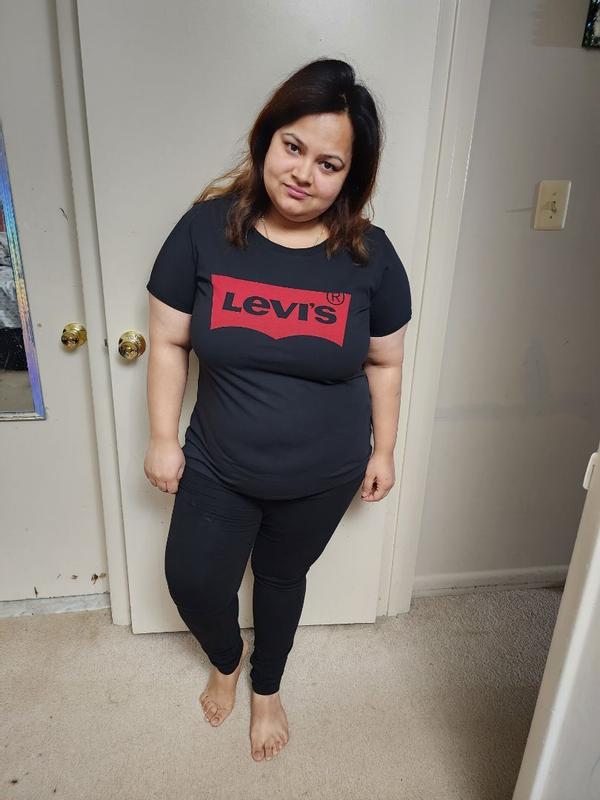 Levi's® Logo Perfect T-shirt (plus Size) - Black