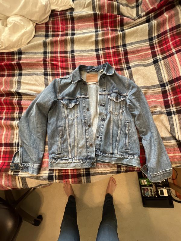 Vintage Relaxed Fit Trucker Jacket - Medium Wash