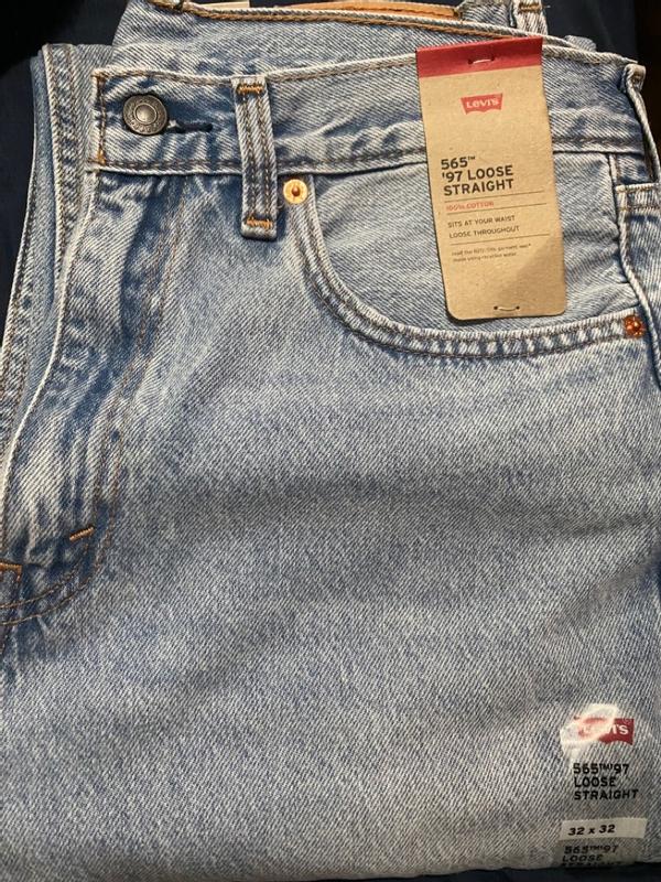 Levi's Men's 565 Loose Straight Fit My Backstory Denim Jeans - Hibbett