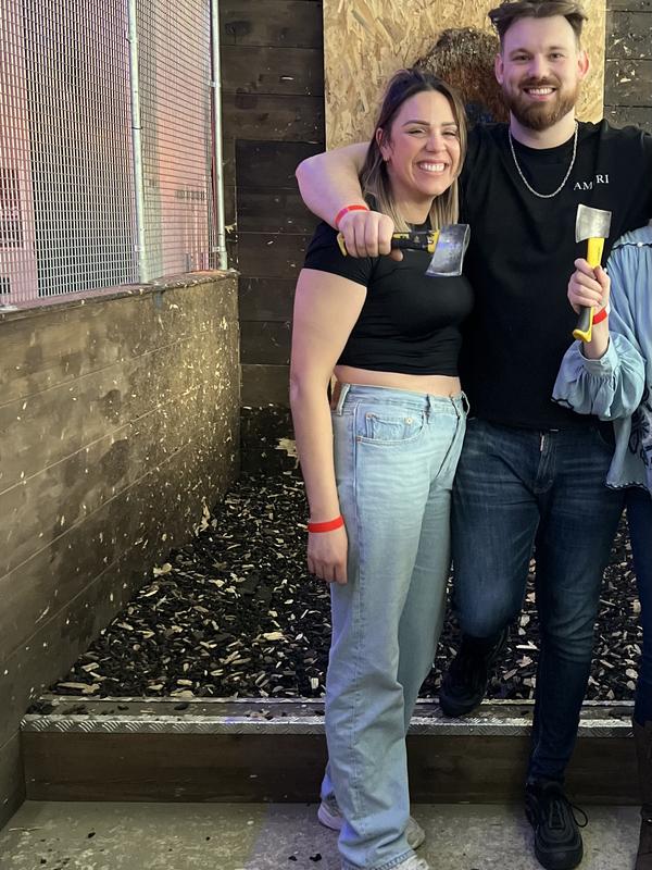 Axe throwing in the Levi’s
