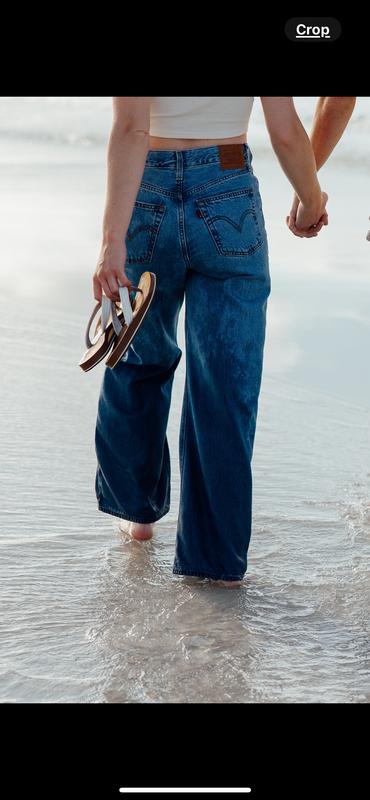 Used these jeans for a beach photo shoot and they totally matched the vibe!