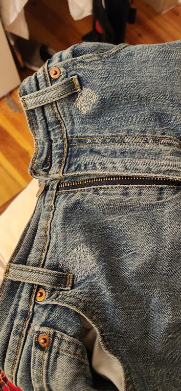 Patched front holes