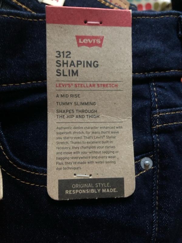 Levis totally shaping jeans hotsell