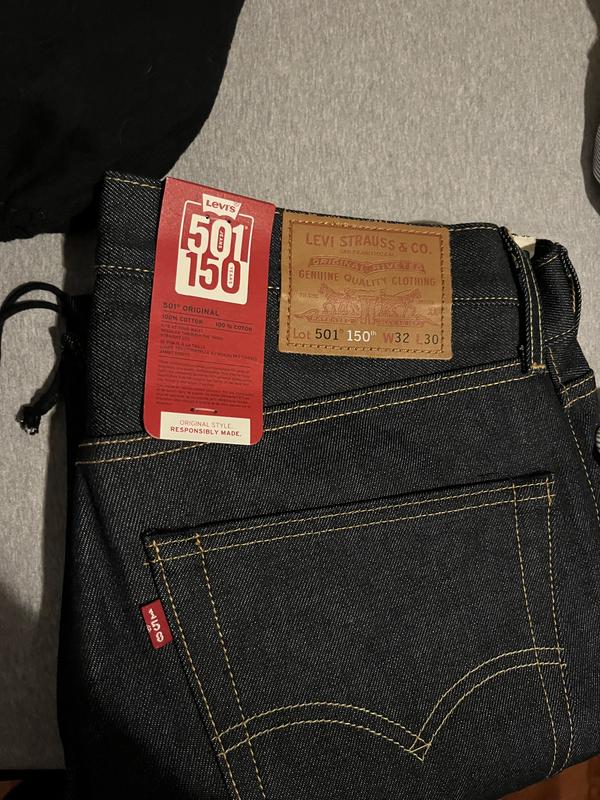 PSA: Levi's 501 150 Anniversary Edition ARE Shrink to Fit (even