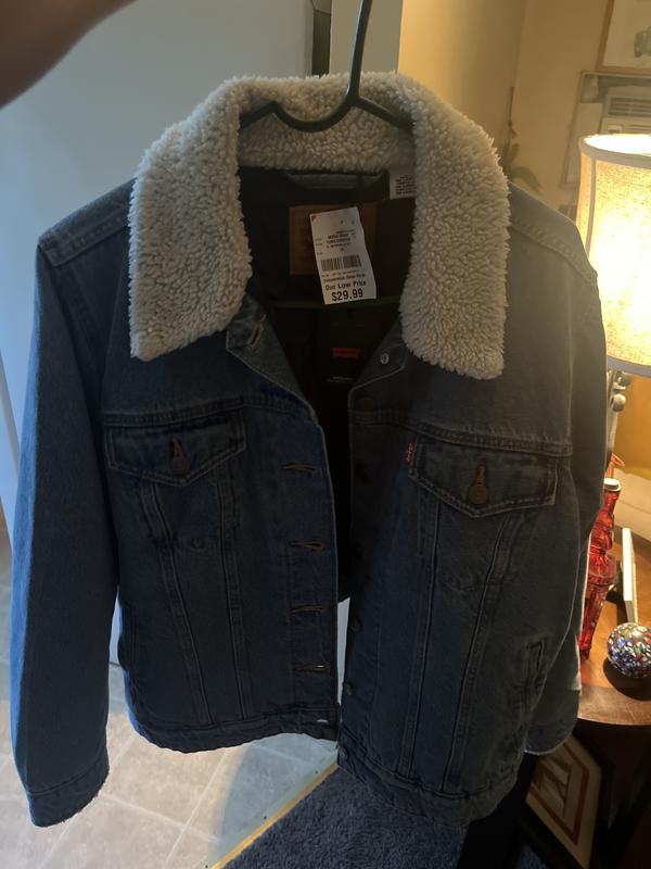 Levis plus size sherpa jacket best sale