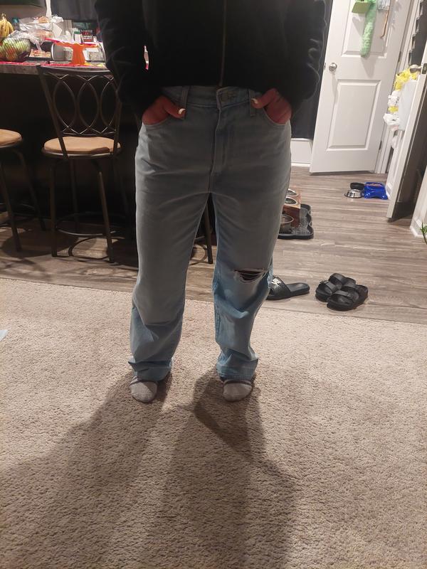 Women's Mid Rise Cotton 94 Baggy Jeans