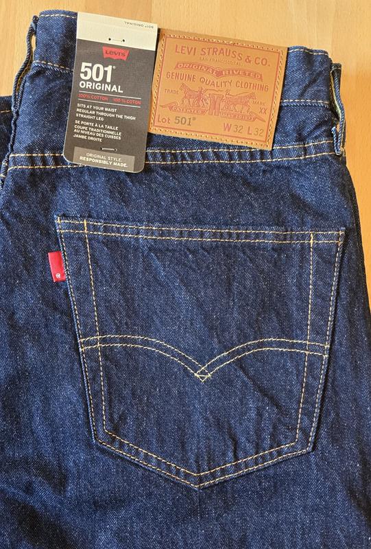 501® Original Fit Men's Jeans - Dark Wash | Levi's® US