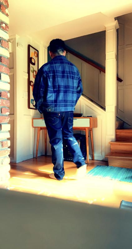 Made and Crafted Truckers jacket with 511's
