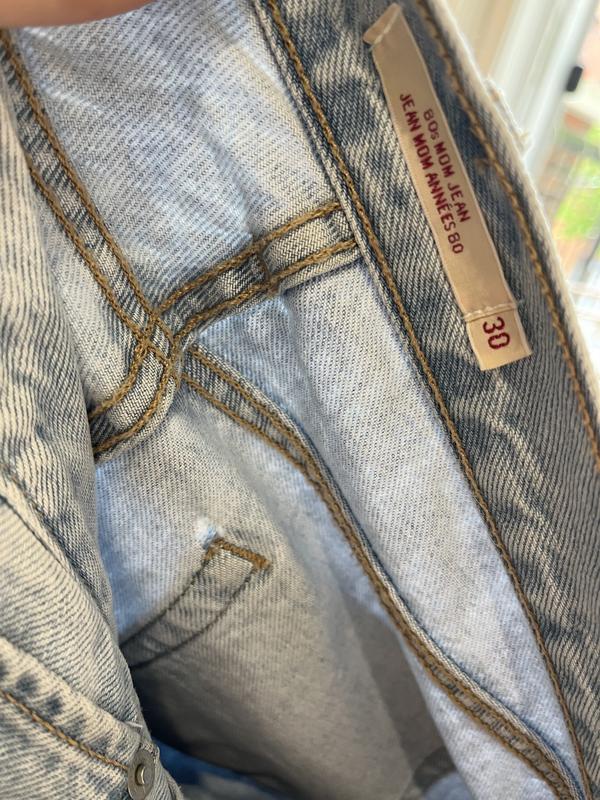 Levis W 80S Mom Jean  Z2026 Medium Indigo Worn In - S3 Boardshop