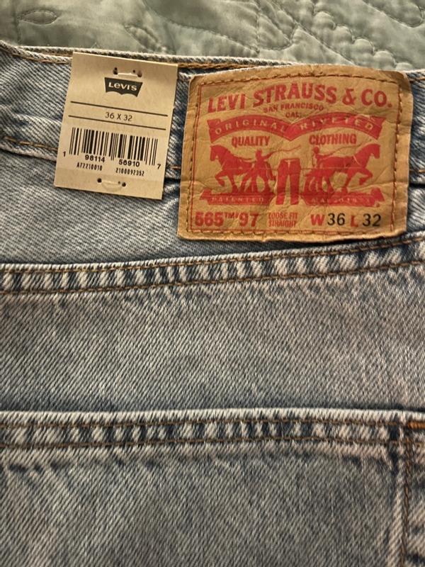 Levi's Men's 565 Loose Straight Fit My Backstory Denim Jeans - Hibbett