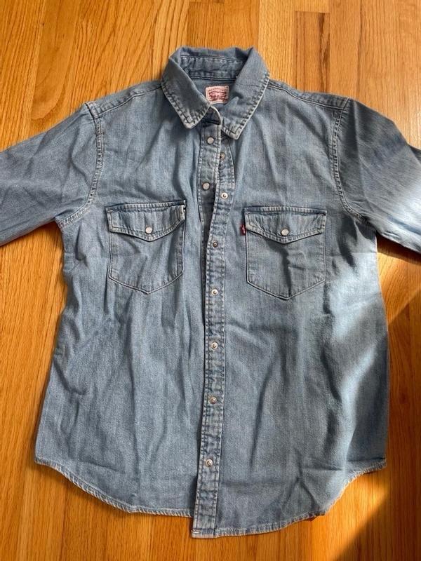 Iconic Western Denim Shirt - Medium Wash